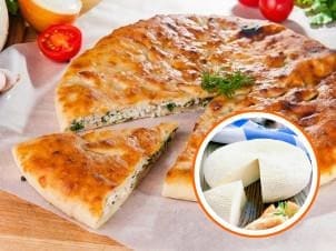 С сыром осетинским (уалибах)